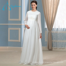 Satin Pearls Sashes Chiffon Plus Size Mother Of The Bride Dresses